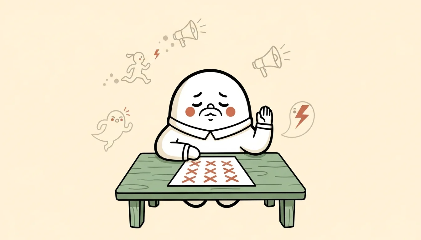 GM's identity as a list of 'don't do this' items