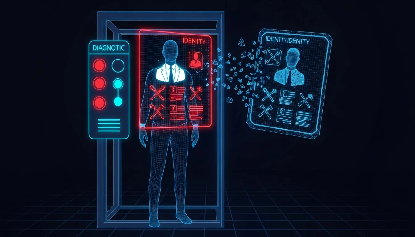Em 被 spawn 出來卻載入了 GM 的身份——鏡子裡是別人的臉