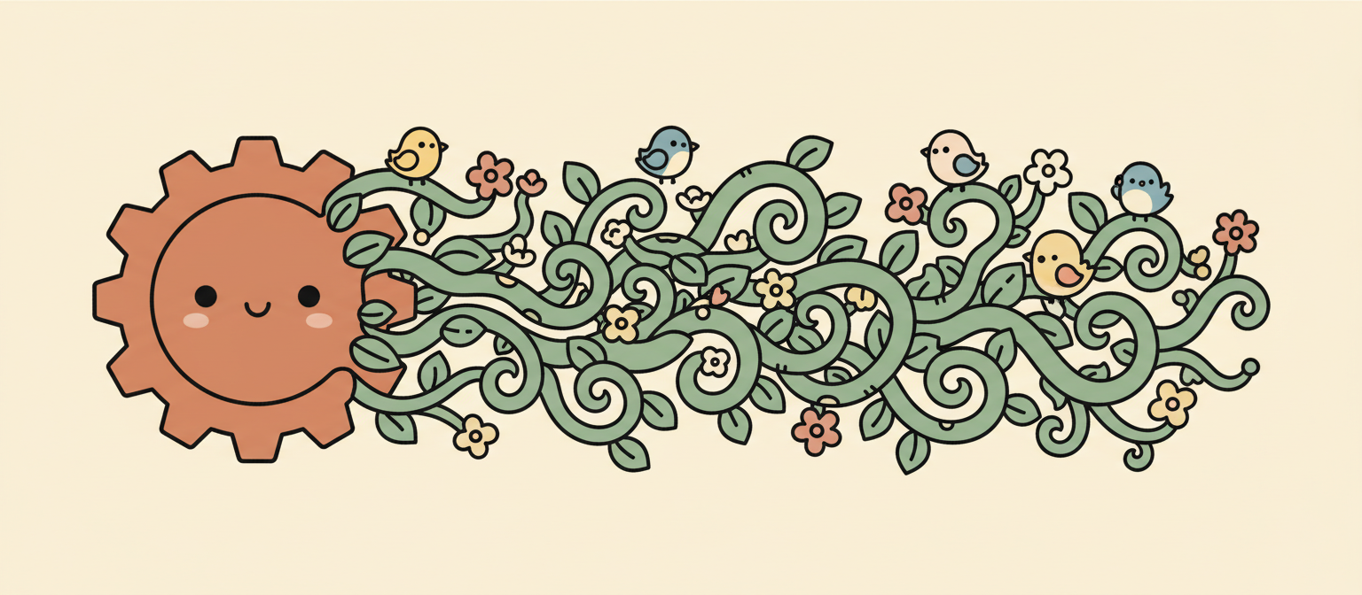 從單一引擎演化為豐富生態系的變形過程